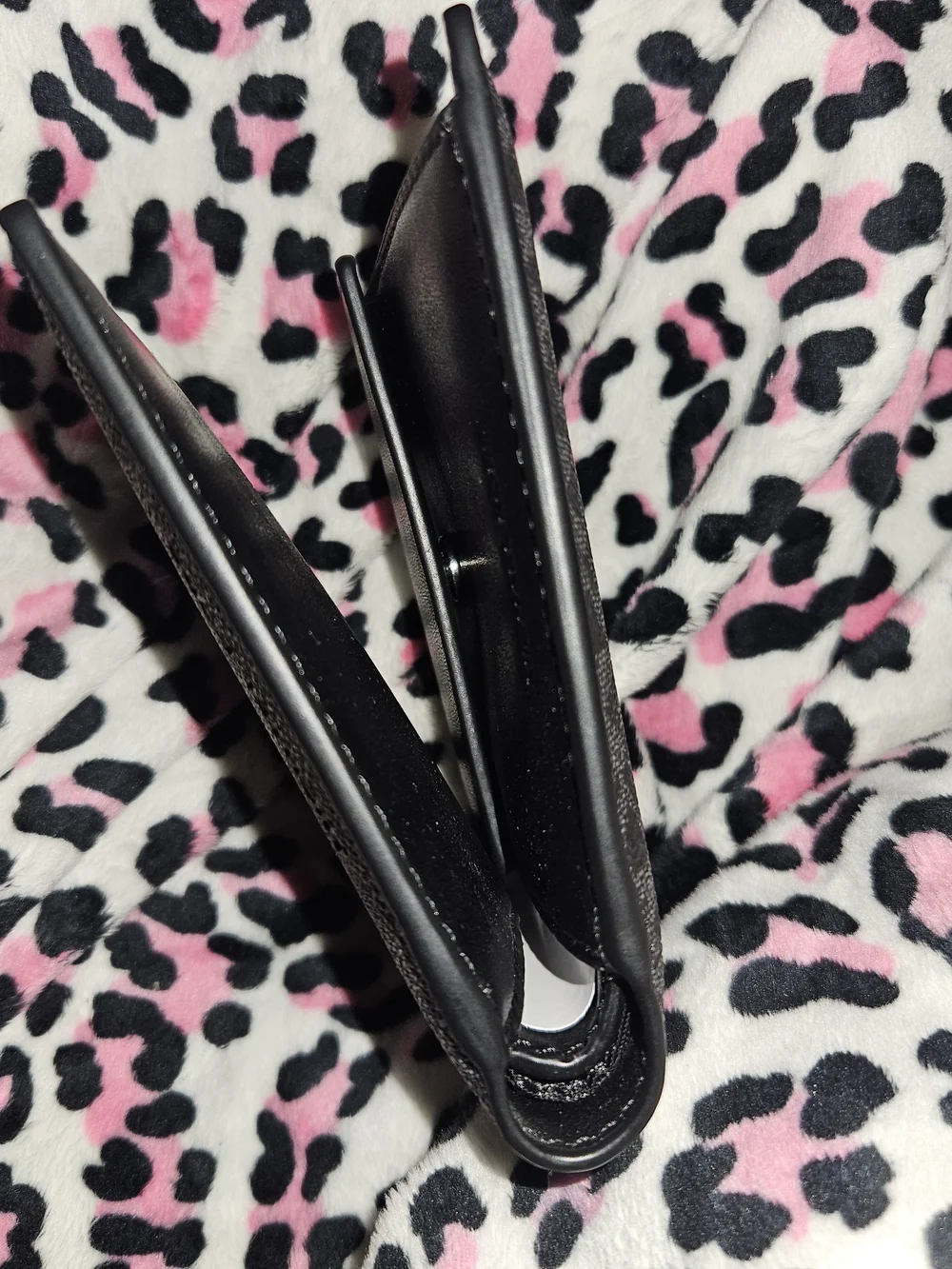 Michael Kors Black Logo Bifold Wallet